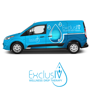 Car Wrap Design by Choky Art for ExclusIV Wellness Drip Therapy | Design: #29074703