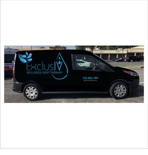 Car Wrap Design by DG+ for ExclusIV Wellness Drip Therapy | Design: #29080896