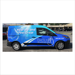 Car Wrap Design by DG+ for ExclusIV Wellness Drip Therapy | Design: #29103156