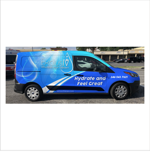 Car Wrap Design by DG+ for ExclusIV Wellness Drip Therapy | Design: #29115918