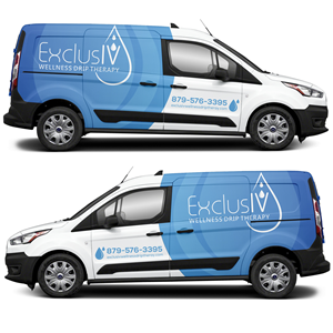Car Wrap Design by MAKE ME THE WINNER for ExclusIV Wellness Drip Therapy | Design: #29053439