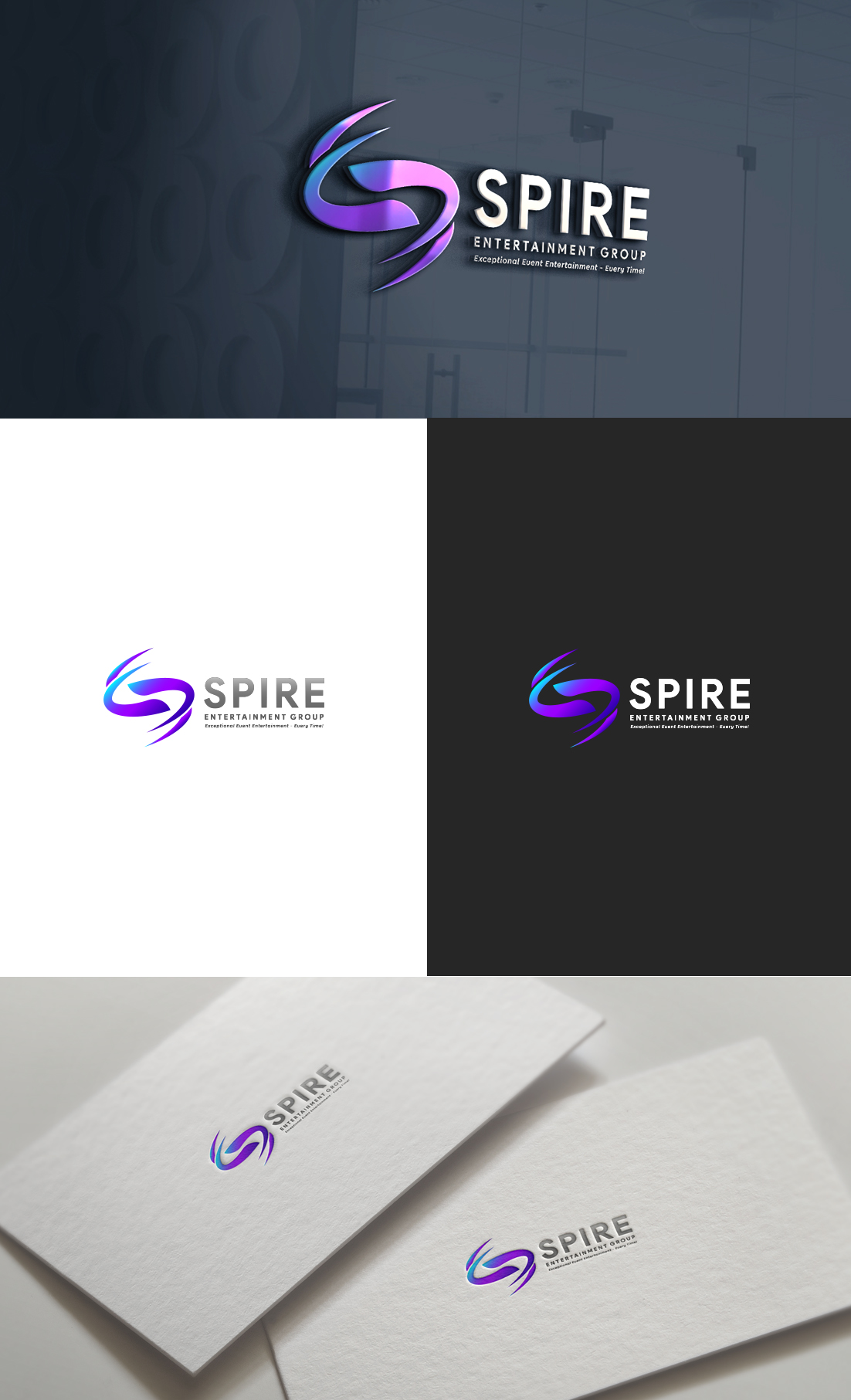 Logo Design by GLDesigns for Spire Entertainment Group | Design #29022756