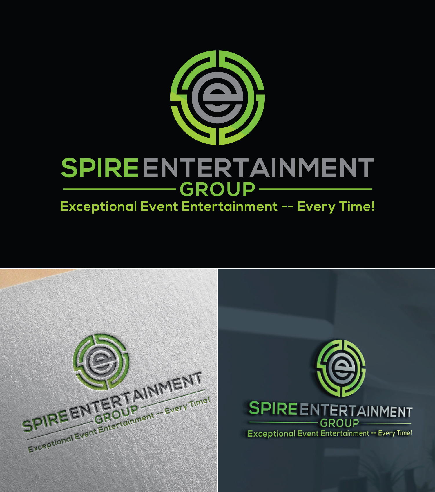 Logo Design by Atec for Spire Entertainment Group | Design #29035183
