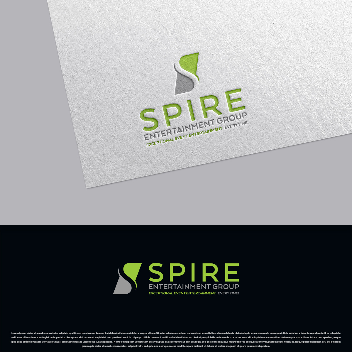 Logo Design by DesignDUO for Spire Entertainment Group | Design #29043744