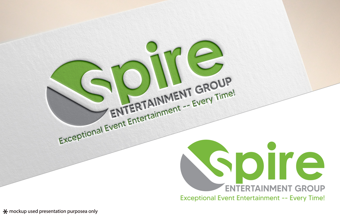 Diseño de Logo por Rubia@ para Spire Entertainment Group | Diseño #29026900