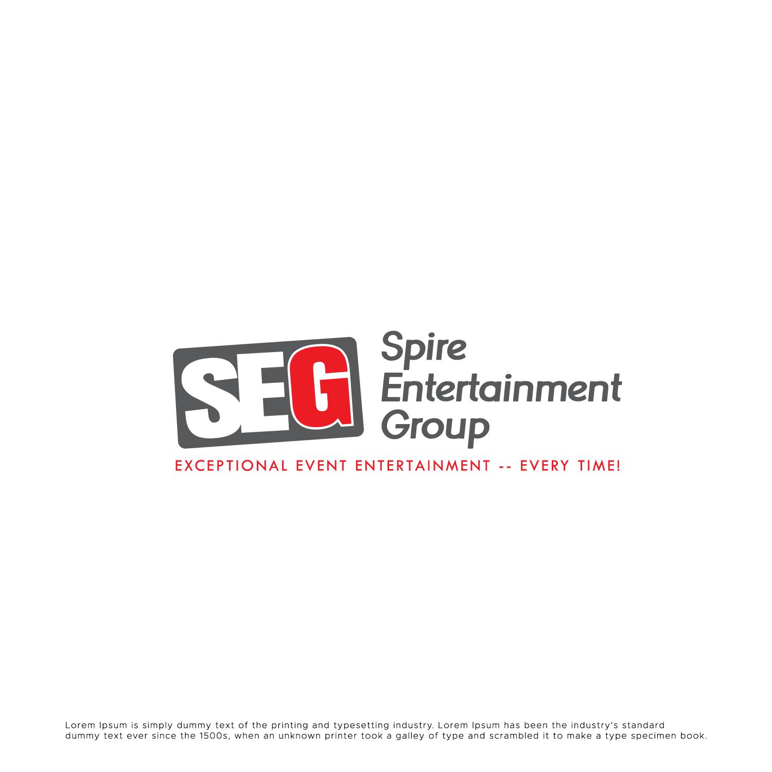 Logo Design by Potatow for Spire Entertainment Group | Design #29056902