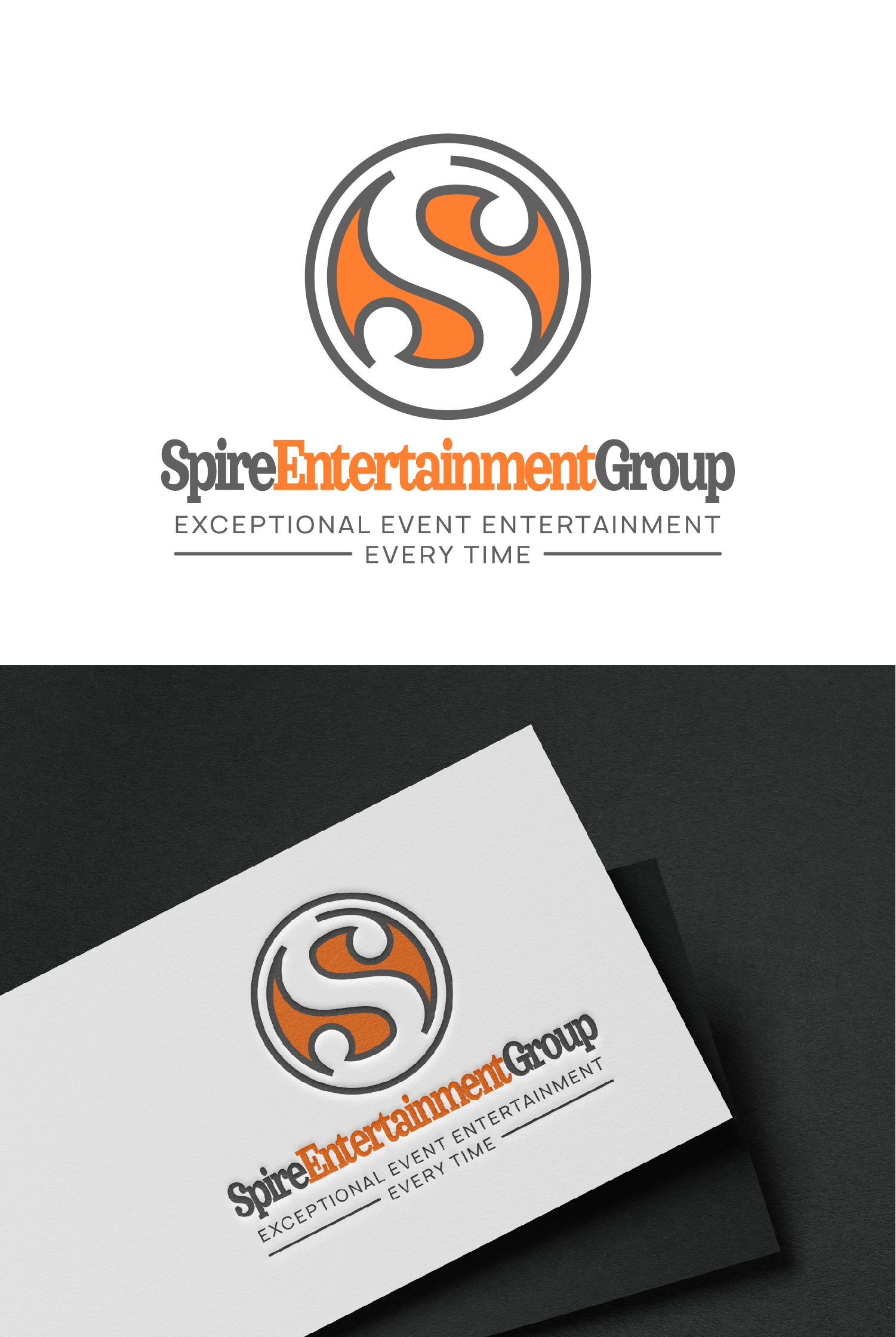 Logo Design by vidarshana 2 for Spire Entertainment Group | Design #29054767