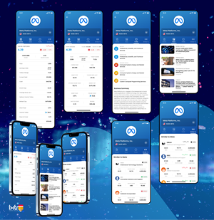 Stock Window Screen Designs for a Mobile App | App Design by iLexter