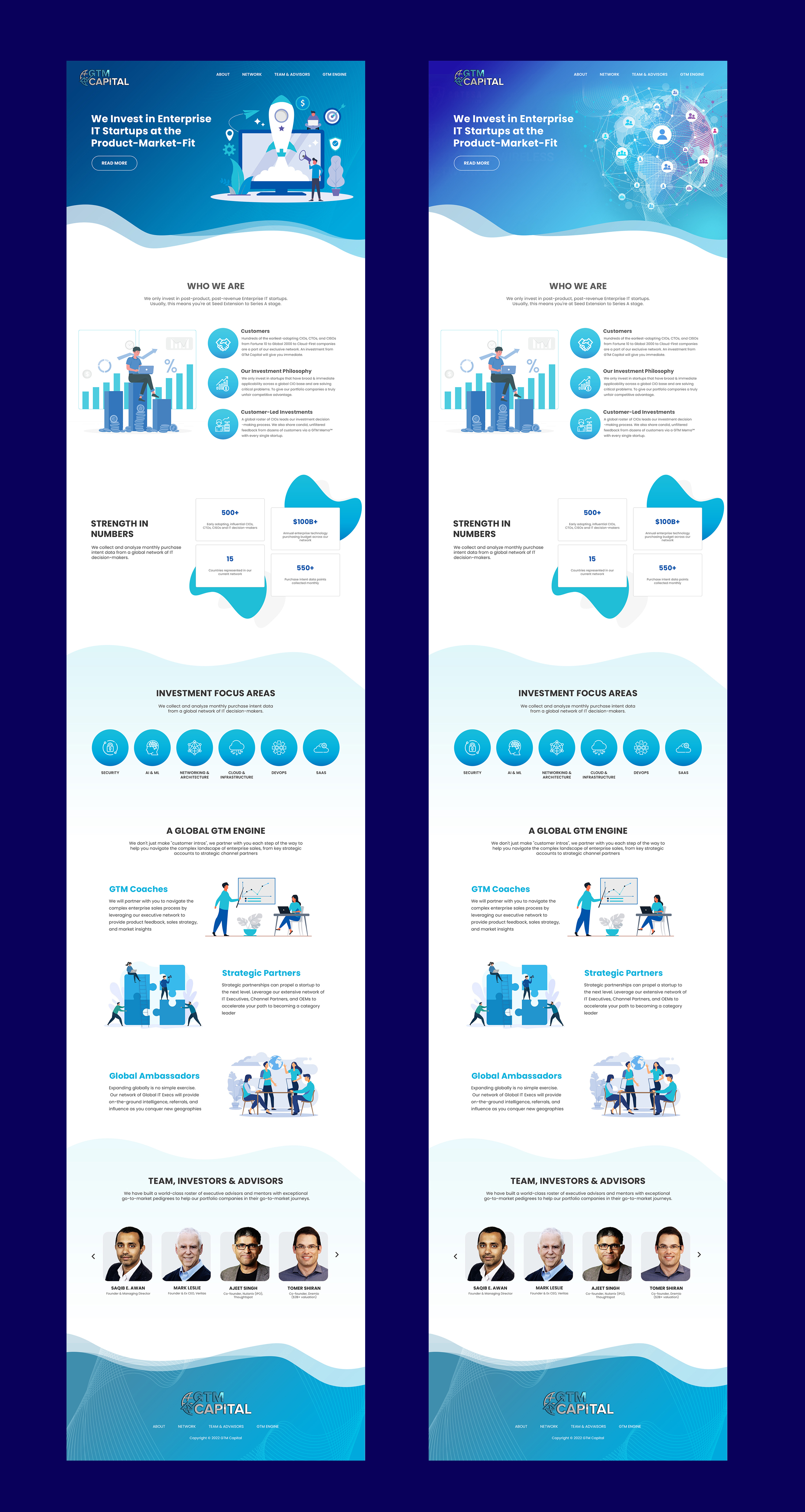 Web Design by MAHABA for GTM Capital | Design #29072713