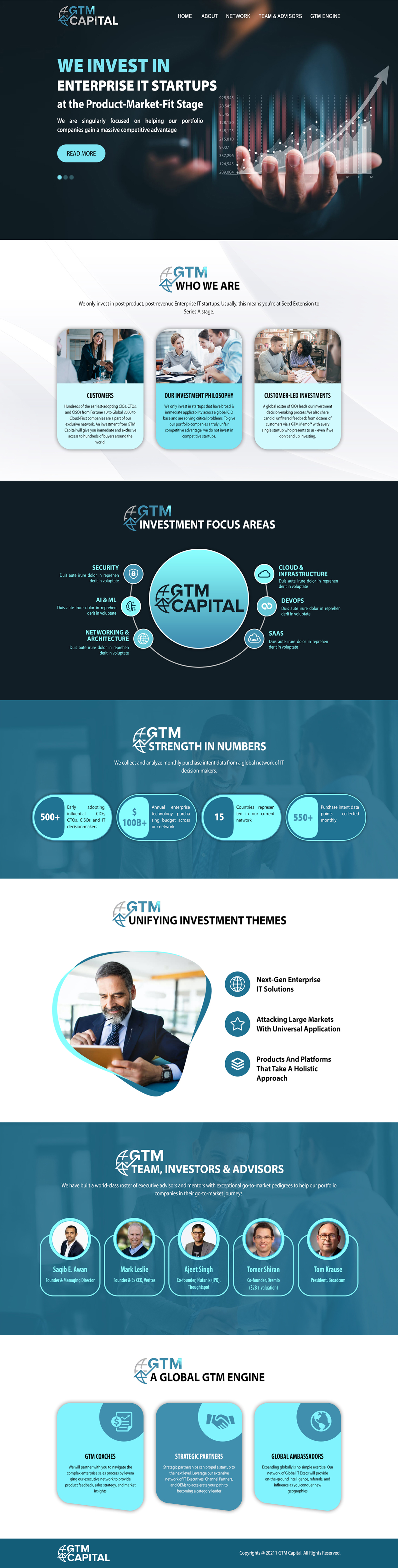 Diseño Web por MAZY para GTM Capital | Diseño #29038220