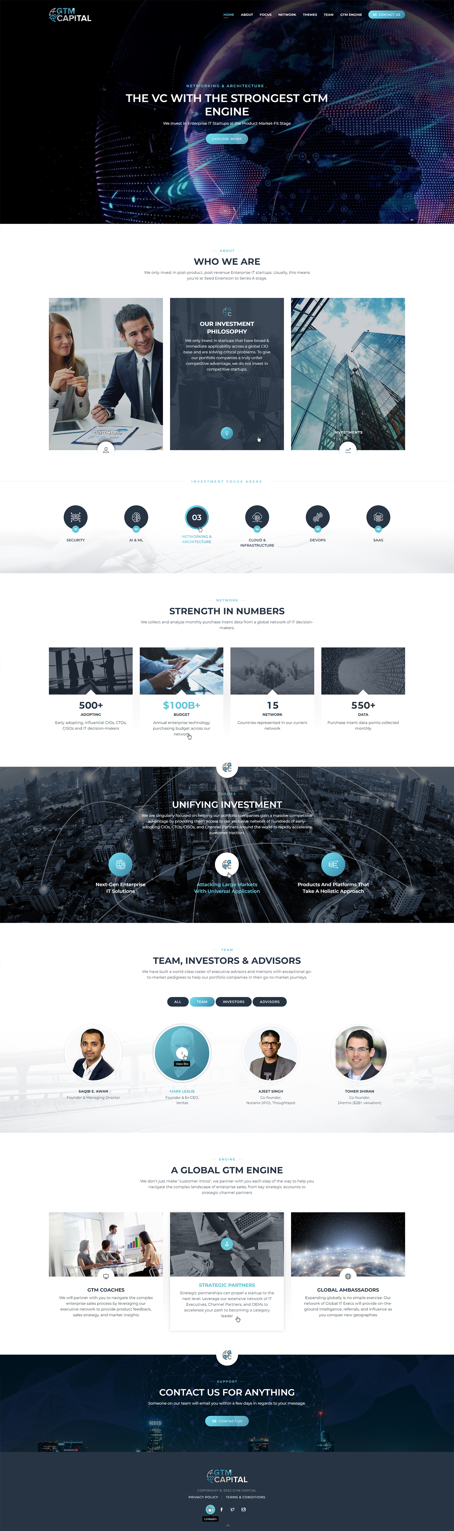 Web-Design von pkratica für GTM Capital | Design #29031408