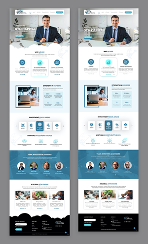 Web Design by pb for GTM Capital | Design: #29028398
