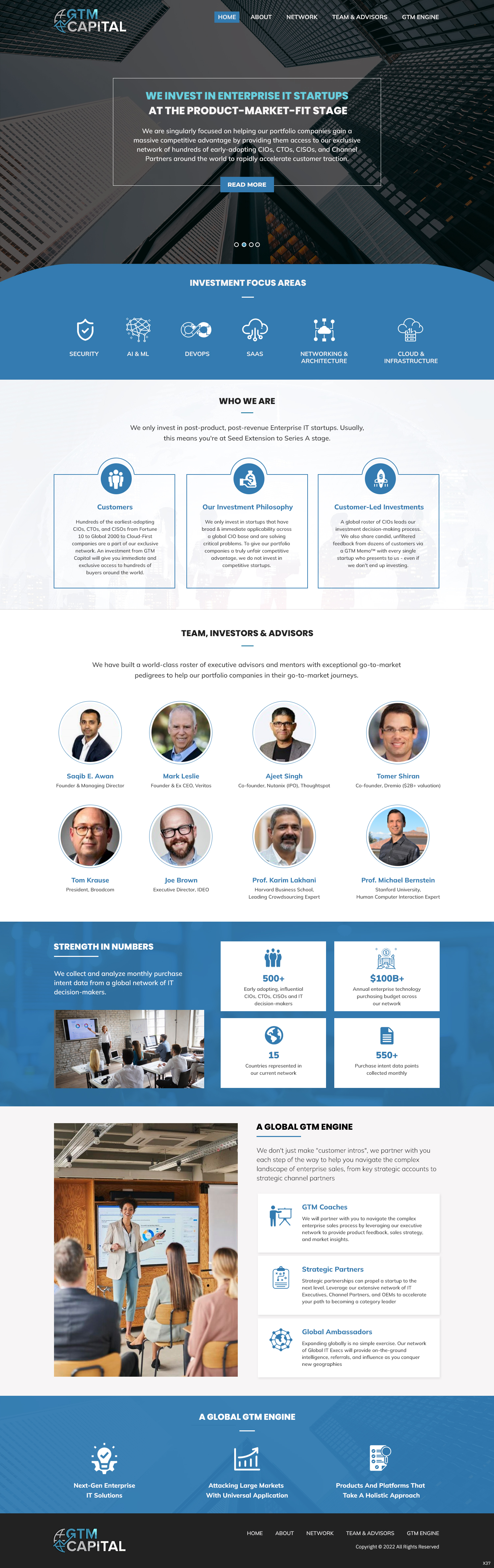 Web Design by pb for GTM Capital | Design #29028402