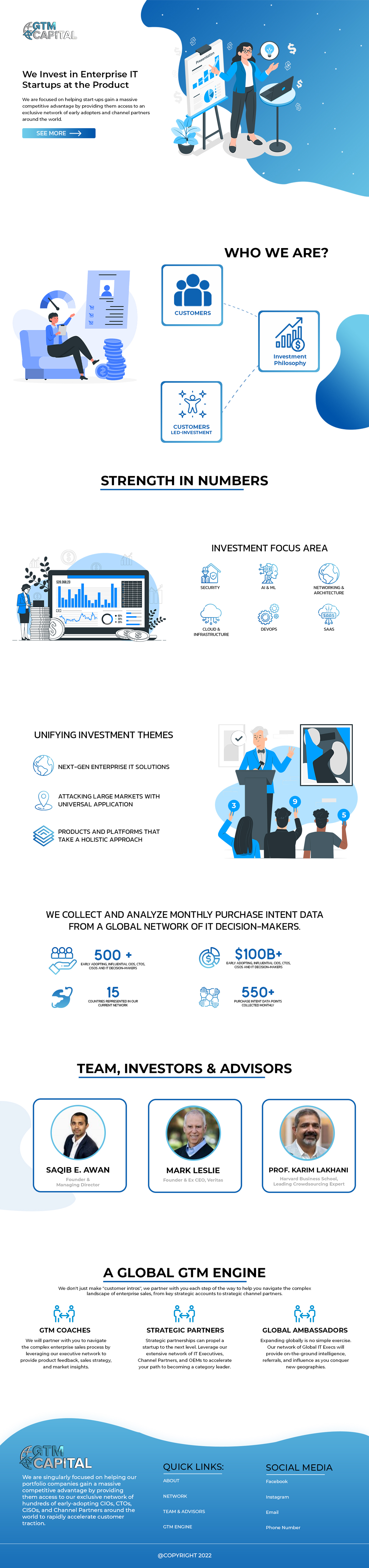Web Design by Adeel Rahman for GTM Capital | Design #29051912