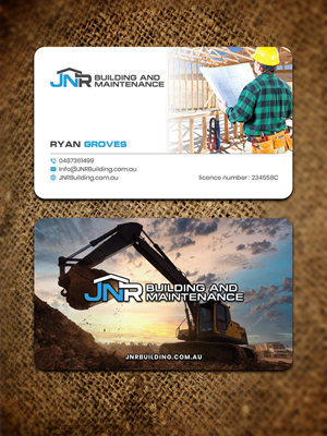 JNR Building And Maintenance | Diseño de Tarjeta de Presentación por Sandaruwan