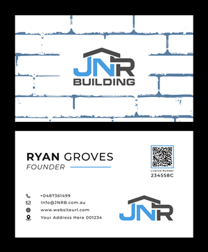 JNR Building And Maintenance | Diseño de Tarjeta de Presentación por MHdesignM