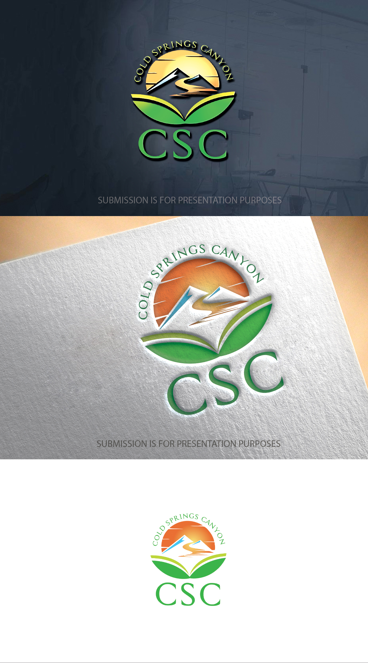 Logo Design by graphicevolution for Cold Springs Canyon | Design #29026158