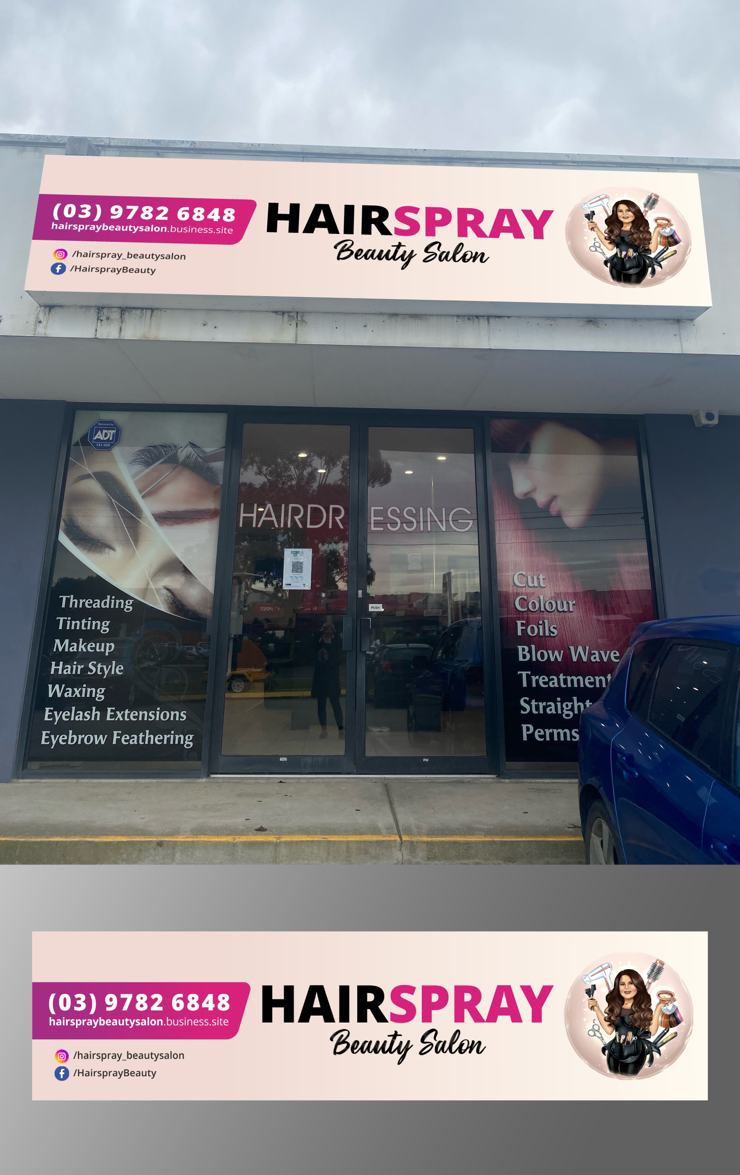 Signage Design by KreativeMadz for this project | Design #29025324