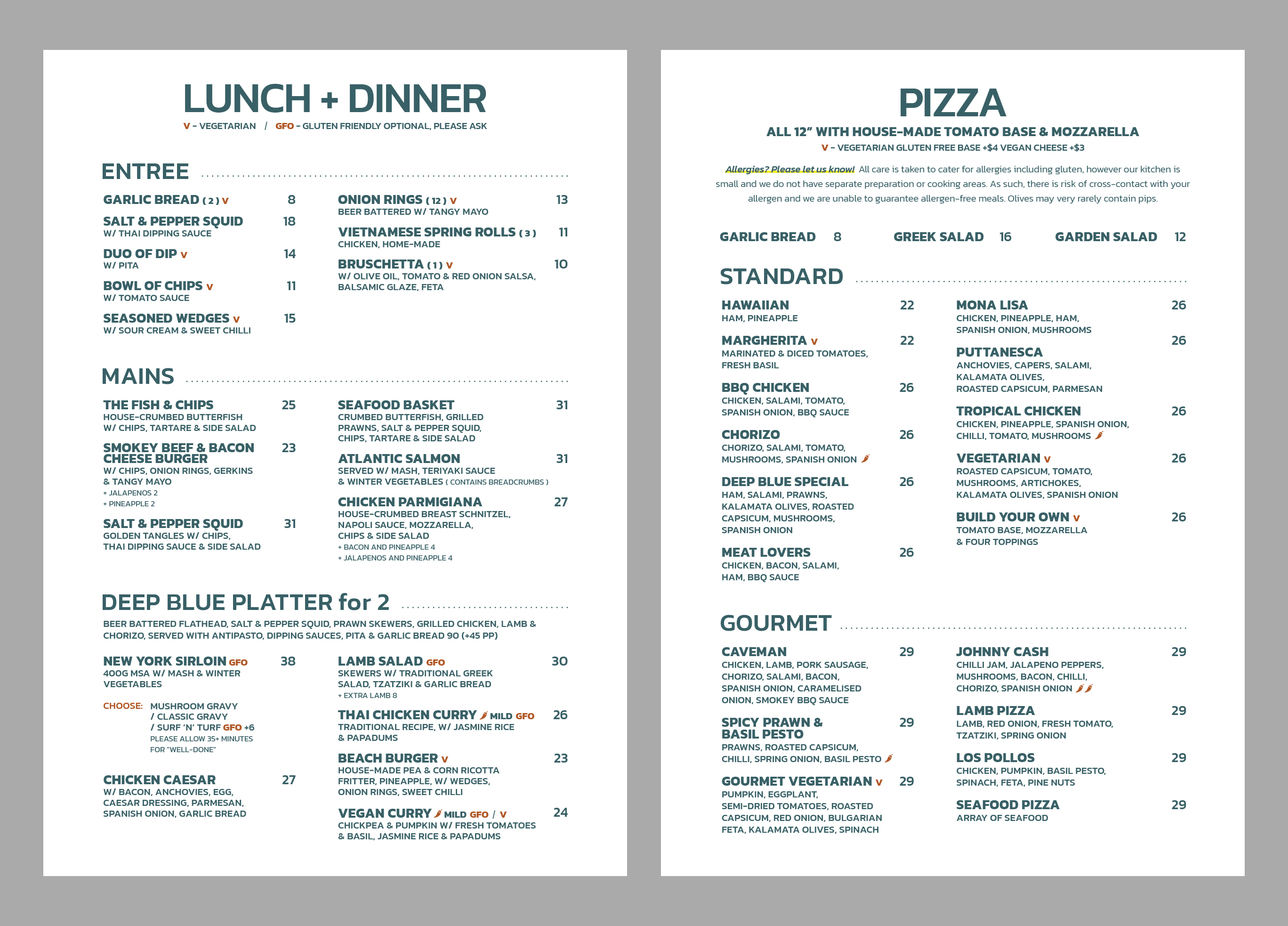 Menu Design by Mikai!13 for this project | Design #29031704