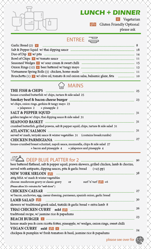 Menu Design by SarahBasit12