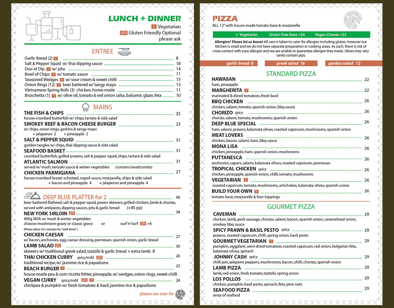 Menu Design by SarahBasit12 for this project | Design #29035508