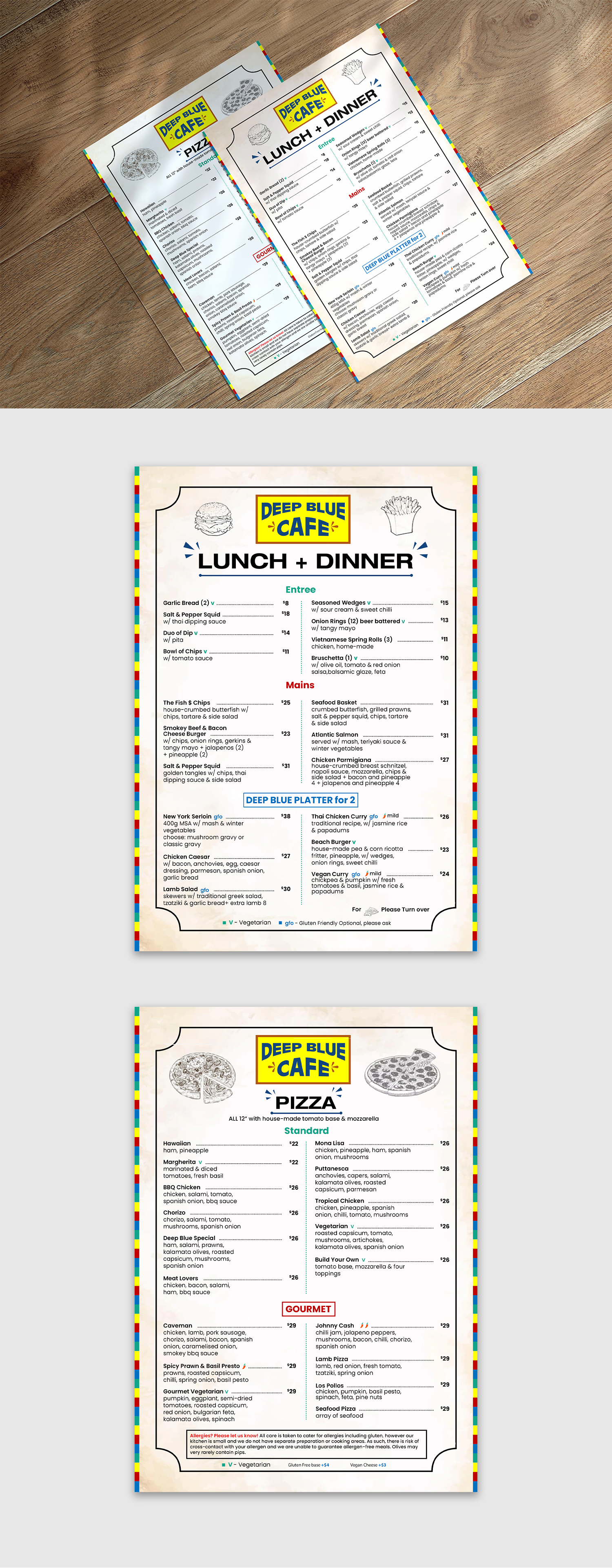 Menu Design by debdesign for this project | Design #29032360