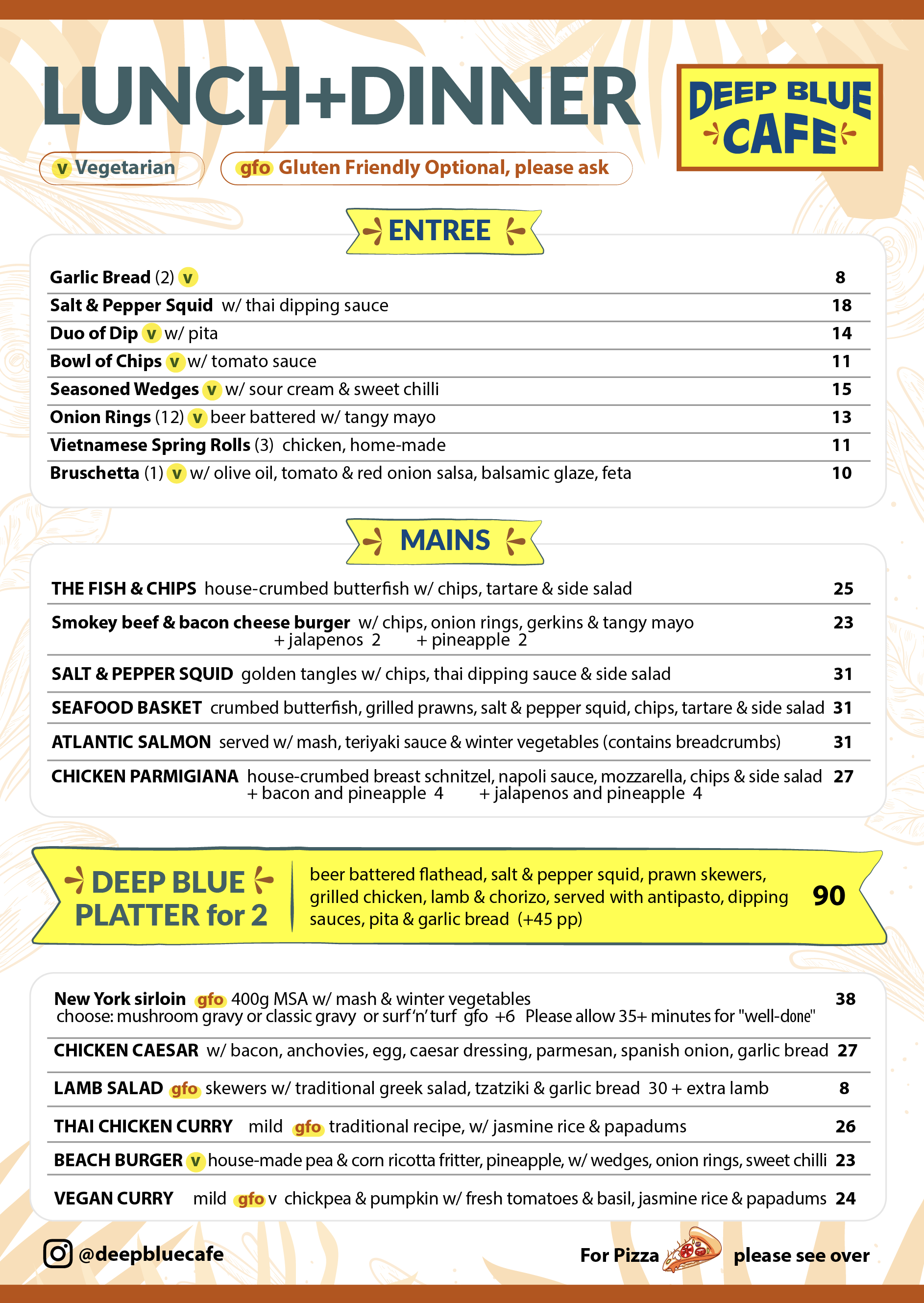 Menu Design by Design Republic for this project | Design #29026639