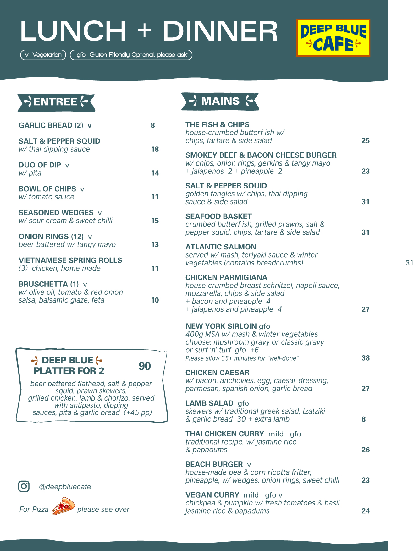 Menu Design by Design Republic for this project | Design #29031480