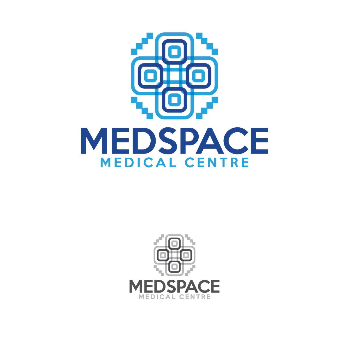 Logo Design by Logo of god for medspace | Design #29026897