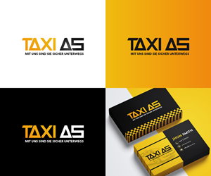 Taxi AS | Logo and Business Card Design by Bear Studio