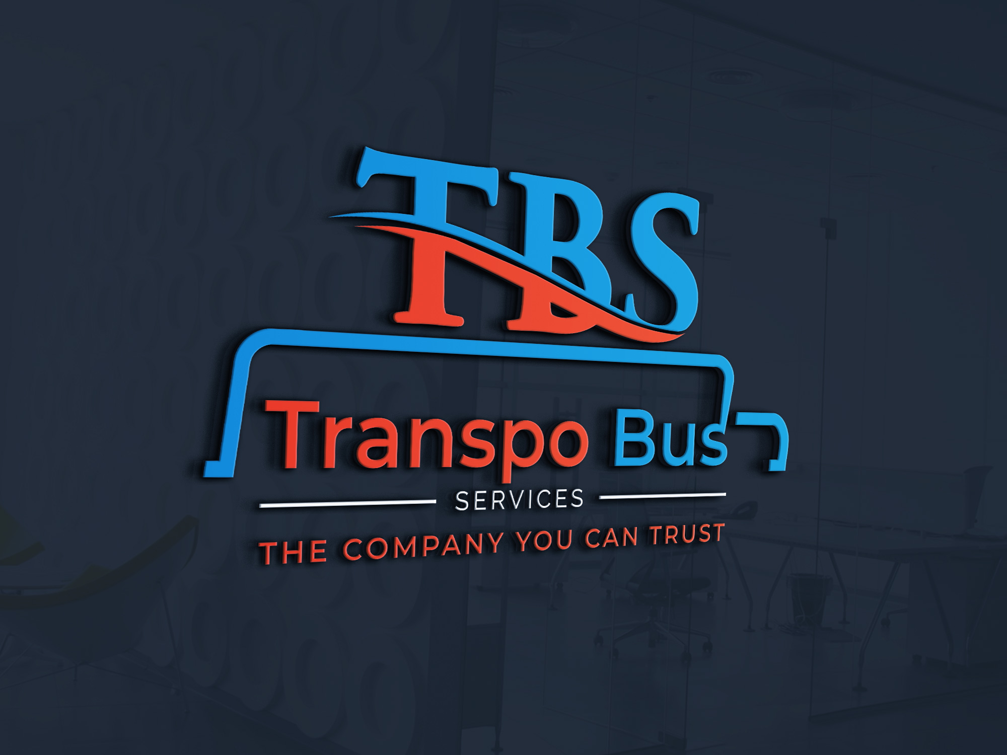 Logo Design by Fiyaz Art for Transpo Bus Services LLC | Design: #29041266
