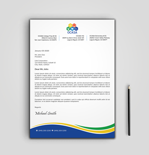 Stationery Design by sadikul islam for Orange County Academy of Sciences and Arts | Design: #29053105