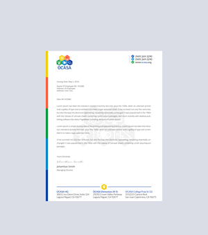 Stationery Design by Creations Box 2015 for Orange County Academy of Sciences and Arts | Design #29052814
