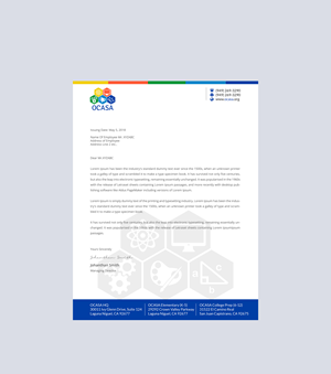 Stationery Design by Creations Box 2015 for Orange County Academy of Sciences and Arts | Design: #29052816