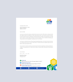 Design de Papeterie par Creations Box 2015 pour Orange County Academy of Sciences and Arts | Design : #29052821