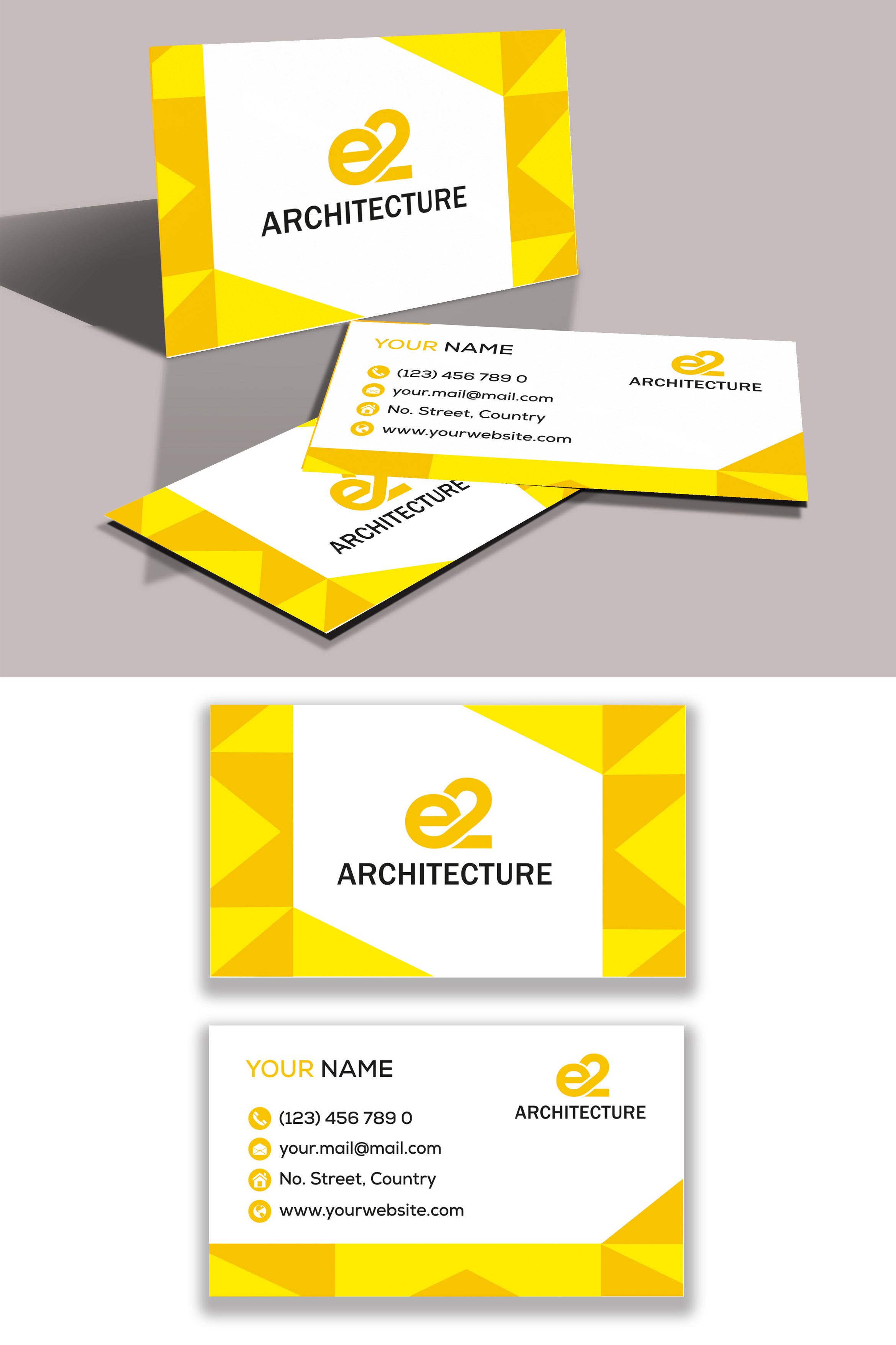 Visitenkarten-Design von George_Louis für E2 Architecture | Design #29060122