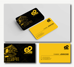 Business Card Design by Design By Muila for E2 Architecture | Design: #29045150