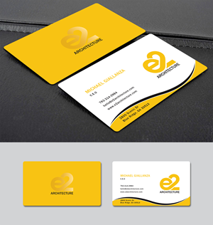 Business Card Design by Creative Moon Design for E2 Architecture | Design: #29039619