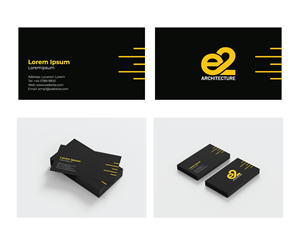 Diseño de Tarjeta de Presentación por Dotlash para E2 Architecture | Diseño: #29036513