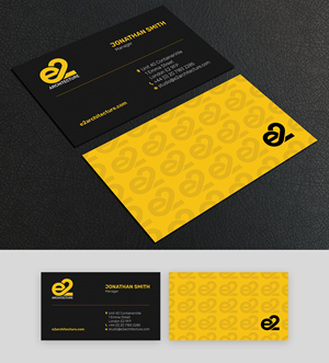 Business Card Design by Alstroemeria for E2 Architecture | Design: #29055163