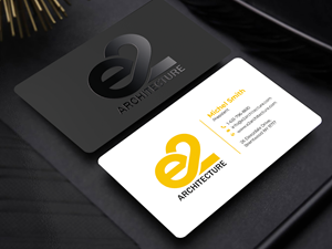 Design de Carte de Visite par Graphixpointt pour E2 Architecture | Design : #29029254