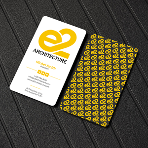 Design de Carte de Visite par Graphixpointt pour E2 Architecture | Design : #29029333