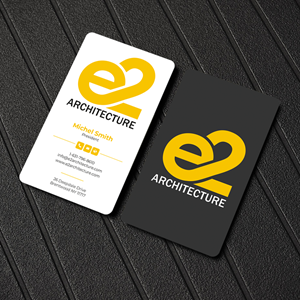 Diseño de Tarjeta de Presentación por Graphixpointt para E2 Architecture | Diseño: #29029334