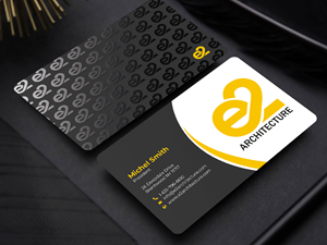 Design de Carte de Visite par Graphixpointt pour E2 Architecture | Design : #29029339