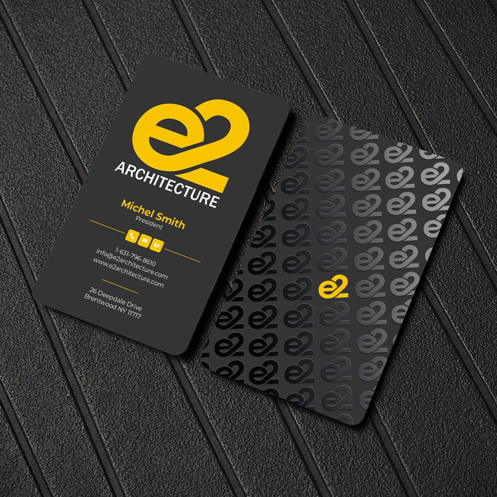 Diseño de Tarjeta de Presentación por Graphixpointt para E2 Architecture | Diseño #29029426