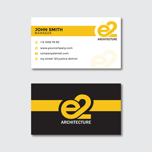 Business Card Design by Ahasan36