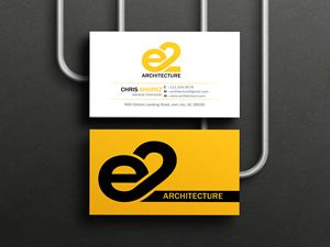 Design de Carte de Visite par artbitin pour E2 Architecture | Design : #29032176