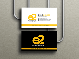 Design de Carte de Visite par artbitin pour E2 Architecture | Design : #29032177