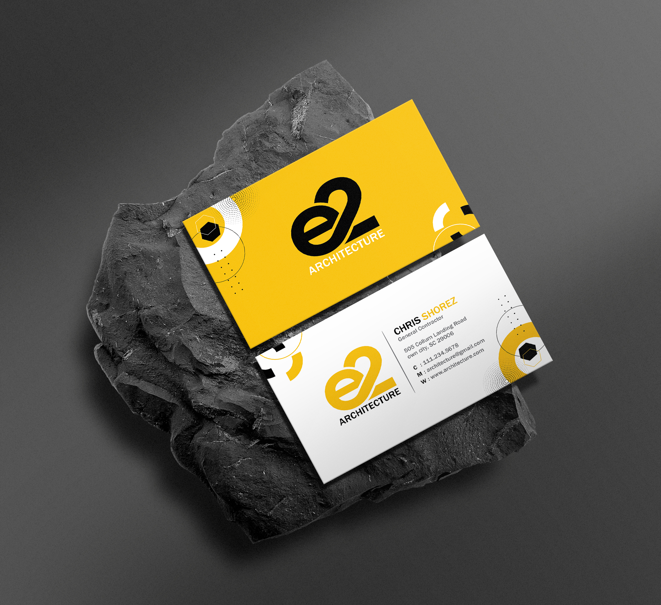 Design de Carte de Visite par artbitin pour E2 Architecture | Design #29032185