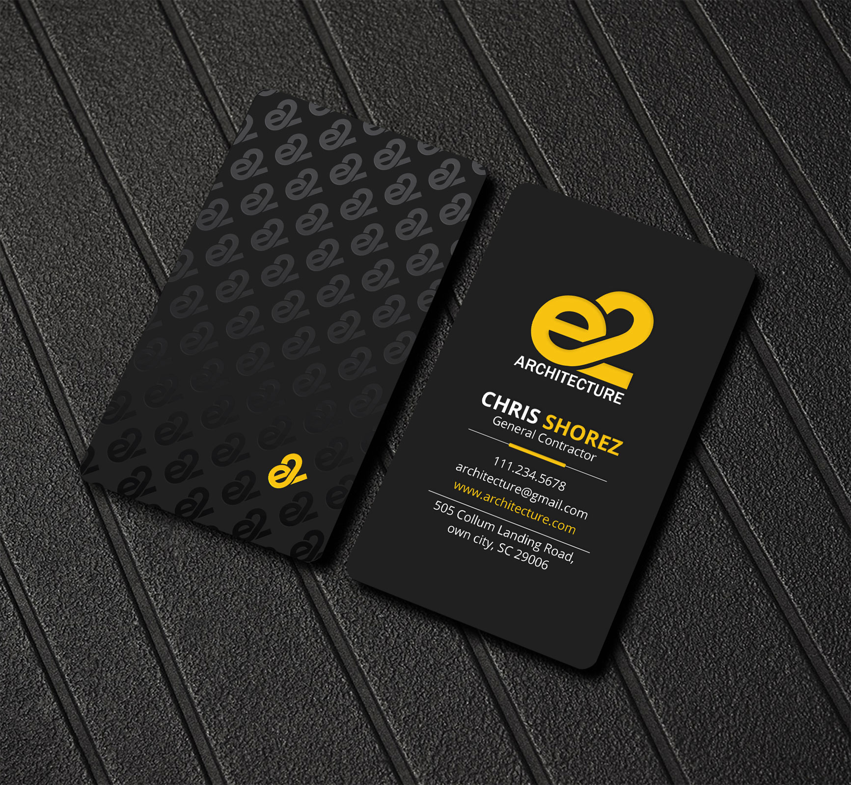 Business Card Design by artbitin for E2 Architecture | Design #29032189